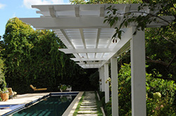 Palo Alto Pool House, Arbor and Backyard Remodel